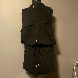 Black silky soft Jumper short set - women’s XXL